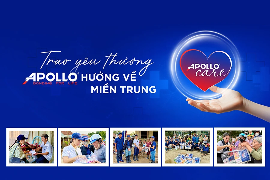 Cùng Apollo Care hướng về miền Trung kiên cường